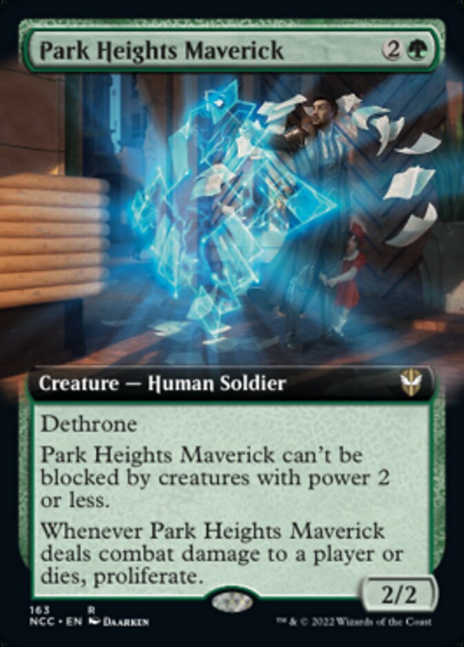 Park Heights Maverick (Extended Art) [Streets of New Capenna Commander] | Gate City Games LLC