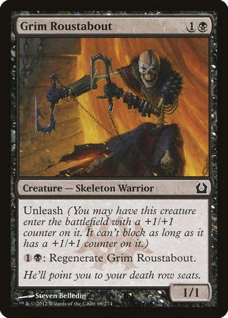 Grim Roustabout [Return to Ravnica] | Gate City Games LLC