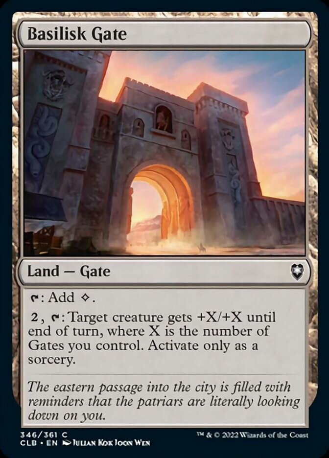 Basilisk Gate [Commander Legends: Battle for Baldur's Gate] | Gate City Games LLC