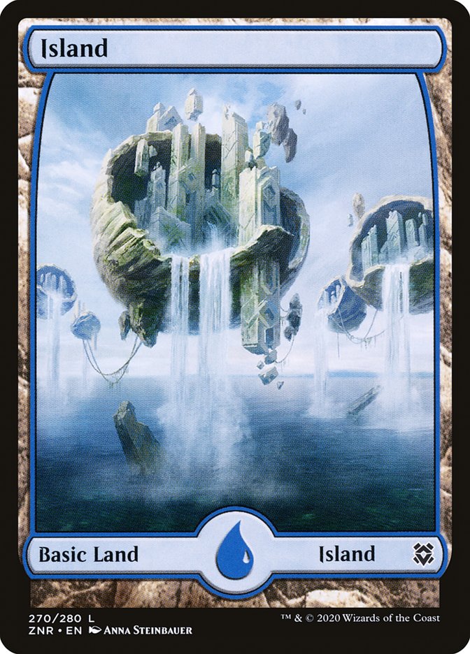 Island (270) [Zendikar Rising] | Gate City Games LLC