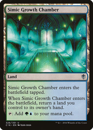 Simic Growth Chamber [Commander 2016] | Gate City Games LLC