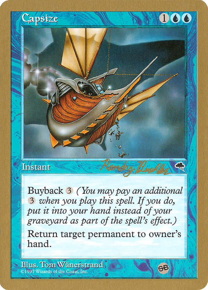 Capsize (Randy Buehler) (SB) [World Championship Decks 1998] | Gate City Games LLC