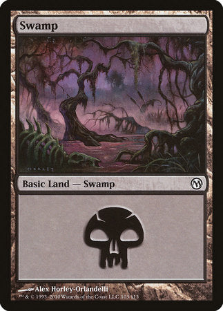 Swamp (103) [Duels of the Planeswalkers] | Gate City Games LLC