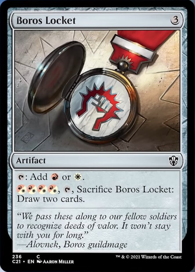 Boros Locket [Commander 2021] | Gate City Games LLC