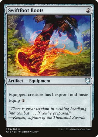 Swiftfoot Boots [Commander 2018] | Gate City Games LLC