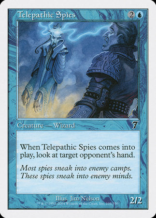 Telepathic Spies [Seventh Edition] | Gate City Games LLC