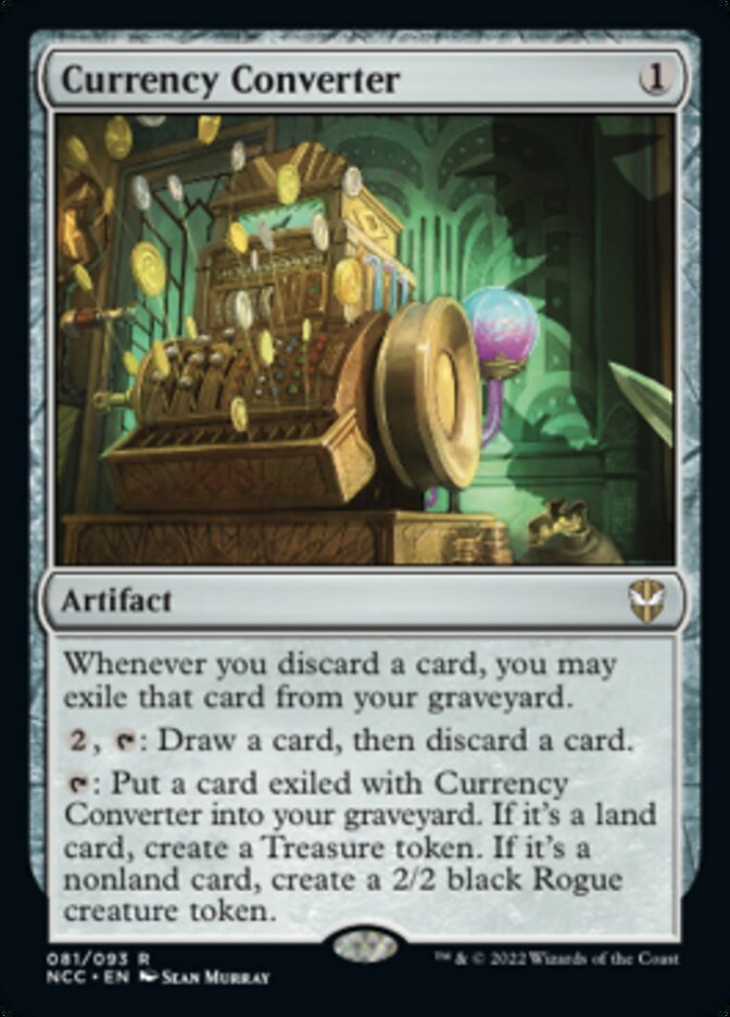 Currency Converter [Streets of New Capenna Commander] | Gate City Games LLC