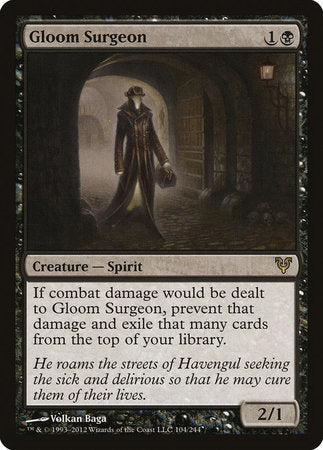 Gloom Surgeon [Avacyn Restored] | Gate City Games LLC