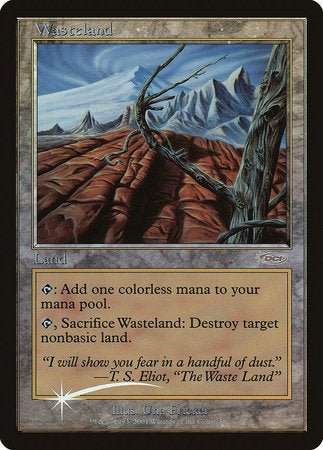 Wasteland [Magic Player Rewards 2001] | Gate City Games LLC
