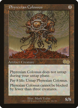 Phyrexian Colossus [Urza's Saga] | Gate City Games LLC