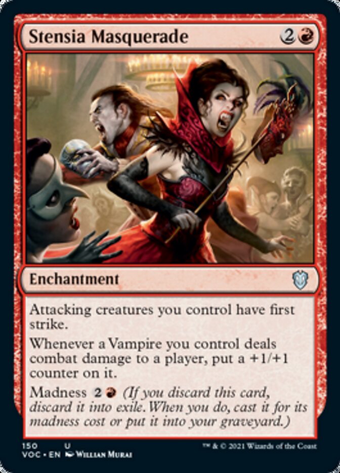 Stensia Masquerade [Innistrad: Crimson Vow Commander] | Gate City Games LLC