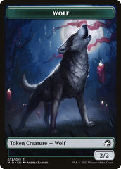Wolf (013) // Clue (016) Double-Sided Token [Challenger Decks 2022 Tokens] | Gate City Games LLC