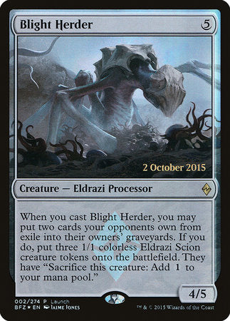 Blight Herder [Battle for Zendikar Promos] | Gate City Games LLC