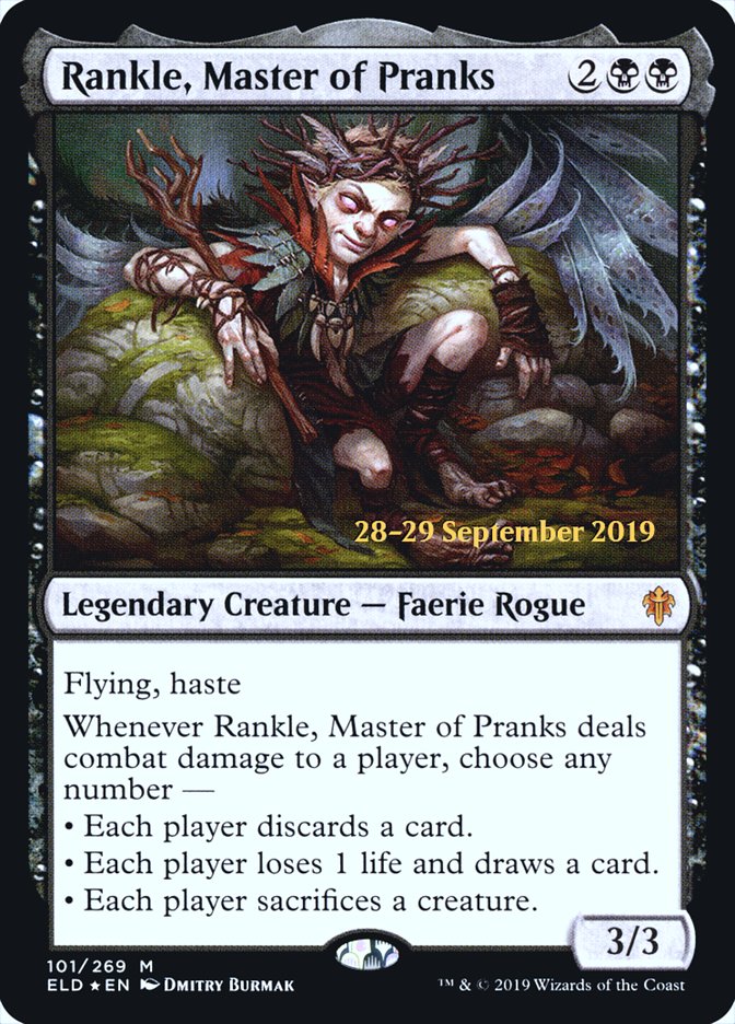 Rankle, Master of Pranks  [Throne of Eldraine Prerelease Promos] | Gate City Games LLC