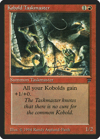 Kobold Taskmaster [Legends] | Gate City Games LLC
