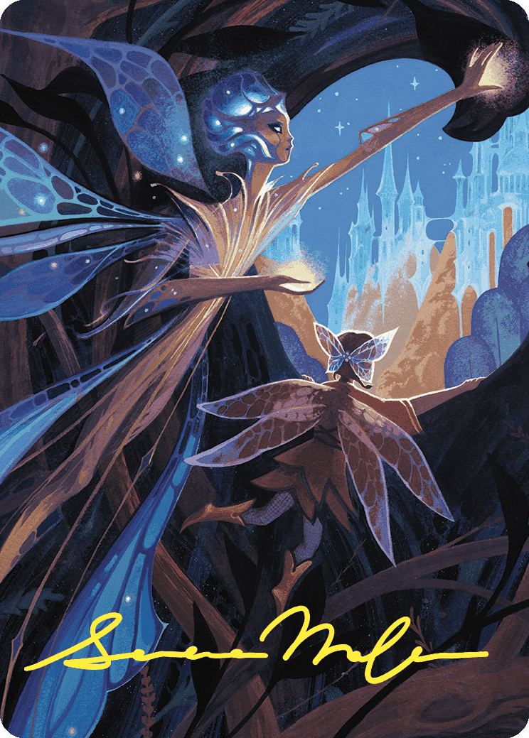 Kindred Discovery Art Card (Gold-Stamped Signature) [Wilds of Eldraine Art Series] | Gate City Games LLC