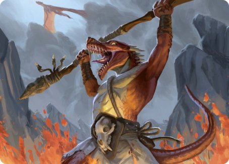 Kobold Art Card [Dungeons & Dragons: Adventures in the Forgotten Realms Art Series] | Gate City Games LLC