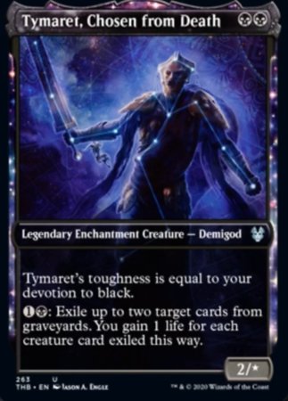 Tymaret, Chosen from Death (Showcase) [Theros Beyond Death] | Gate City Games LLC
