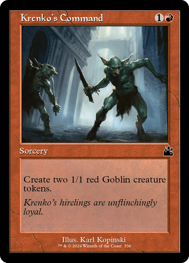 Krenko's Command (Retro Frame) [Ravnica Remastered] | Gate City Games LLC