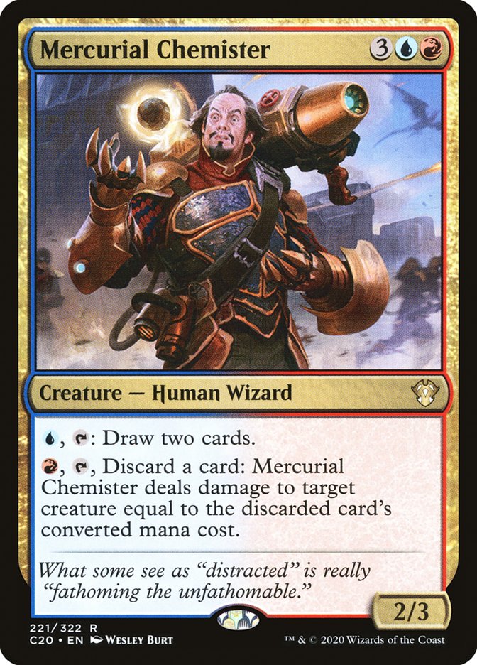Mercurial Chemister [Commander 2020] | Gate City Games LLC