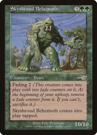 Skyshroud Behemoth [Nemesis] | Gate City Games LLC