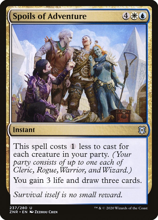 Spoils of Adventure [Zendikar Rising] | Gate City Games LLC