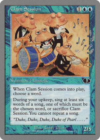 Clam Session [Unglued] | Gate City Games LLC