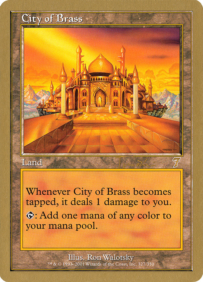 City of Brass (Jan Tomcani) [World Championship Decks 2001] | Gate City Games LLC