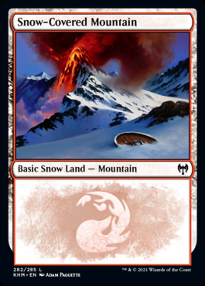 Snow-Covered Mountain (282) [Kaldheim] | Gate City Games LLC