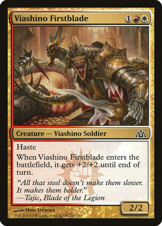 Viashino Firstblade [Dragon's Maze] | Gate City Games LLC
