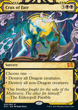 Crux of Fate (Etched Foil) [Strixhaven Mystical Archive] | Gate City Games LLC