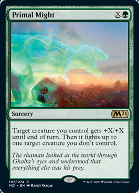 Primal Might [Core Set 2021] | Gate City Games LLC