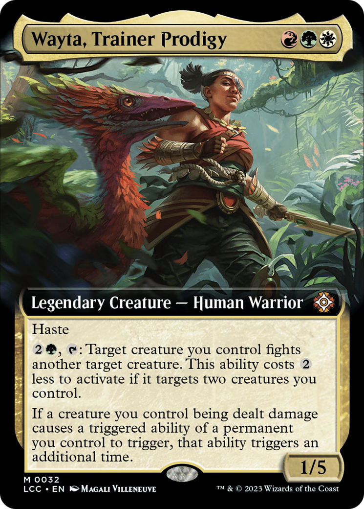 Wayta, Trainer Prodigy (Extended Art) [The Lost Caverns of Ixalan Commander] | Gate City Games LLC