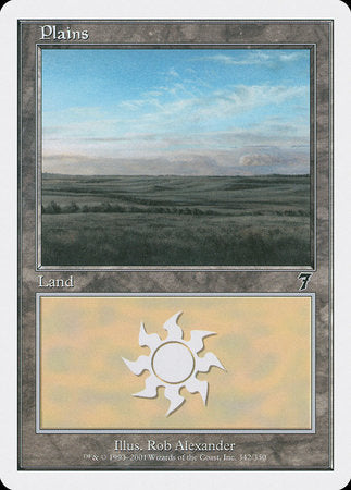 Plains (342) [Seventh Edition] | Gate City Games LLC