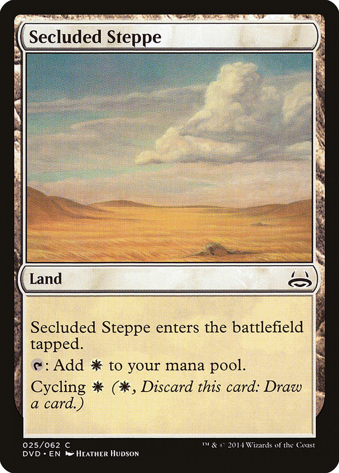 Secluded Steppe (Divine vs. Demonic) [Duel Decks Anthology] | Gate City Games LLC