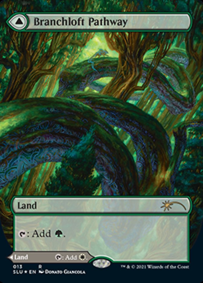 Branchloft Pathway // Boulderloft Pathway (Borderless) [Secret Lair: Ultimate Edition 2] | Gate City Games LLC