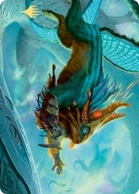 Toski, Bearer of Secrets Art Card (Gold-Stamped Signature) [Kaldheim: Art Series] | Gate City Games LLC