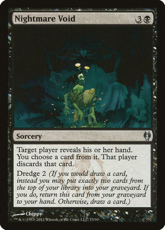Nightmare Void [Duel Decks: Izzet vs. Golgari] | Gate City Games LLC