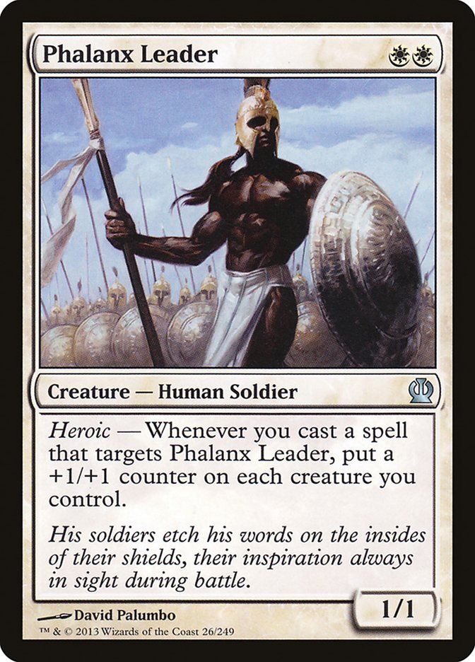 Phalanx Leader [Theros] | Gate City Games LLC