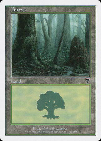 Forest (329) [Seventh Edition] | Gate City Games LLC