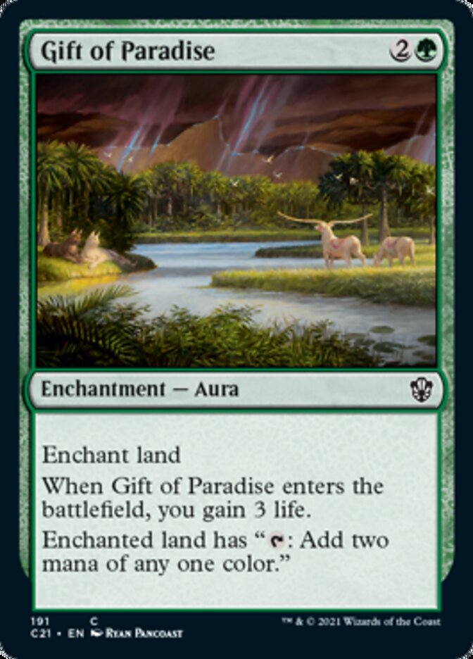 Gift of Paradise [Commander 2021] | Gate City Games LLC