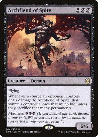 Archfiend of Spite [Commander 2019] | Gate City Games LLC