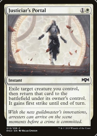 Justiciar's Portal [Ravnica Allegiance] | Gate City Games LLC