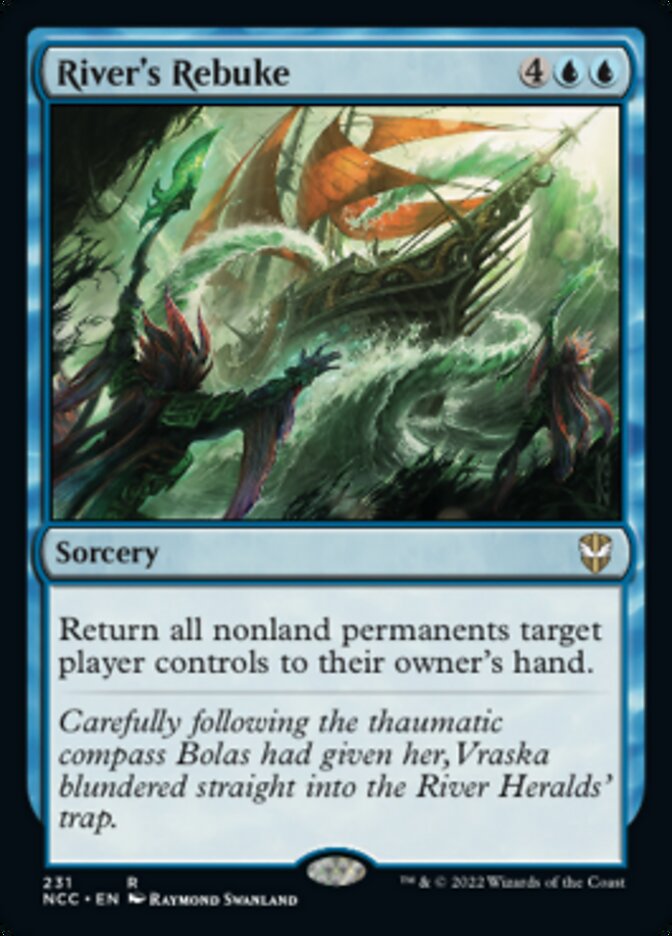 River's Rebuke [Streets of New Capenna Commander] | Gate City Games LLC