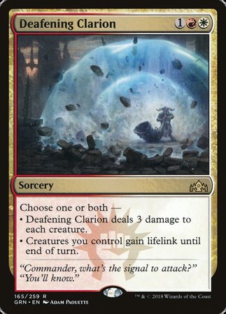 Deafening Clarion [Guilds of Ravnica] | Gate City Games LLC