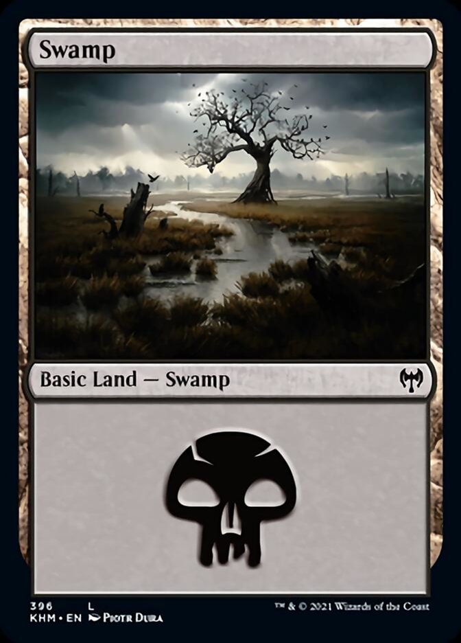 Swamp (396) [Kaldheim] | Gate City Games LLC