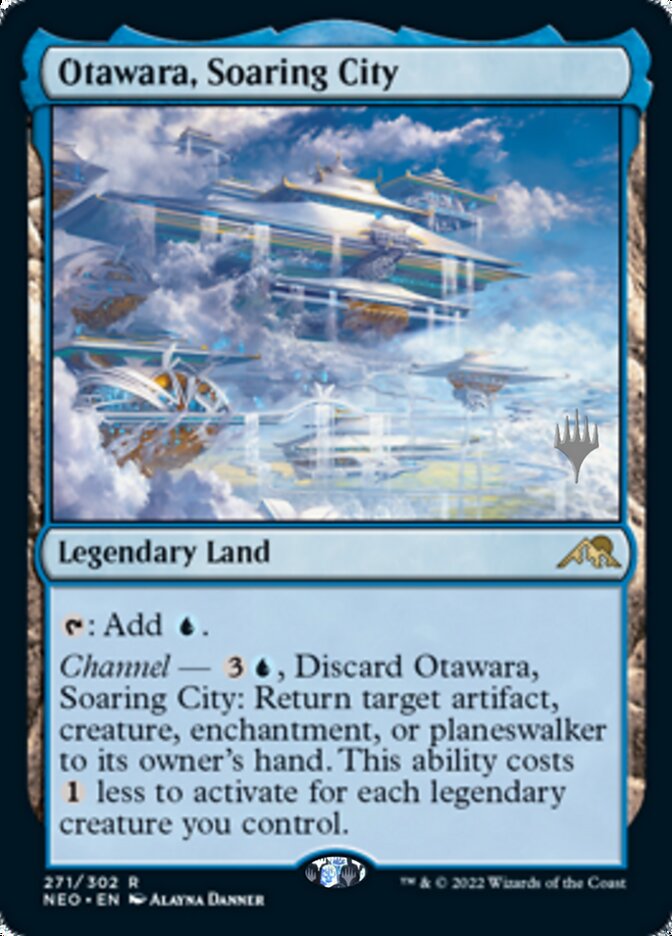 Otawara, Soaring City (Promo Pack) [Kamigawa: Neon Dynasty Promos] | Gate City Games LLC