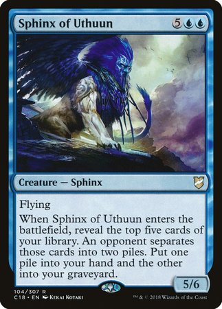 Sphinx of Uthuun [Commander 2018] | Gate City Games LLC