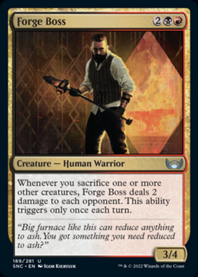 Forge Boss [Streets of New Capenna] | Gate City Games LLC