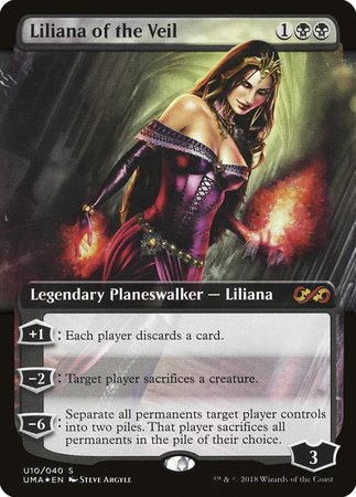 Liliana of the Veil [Ultimate Box Topper] | Gate City Games LLC